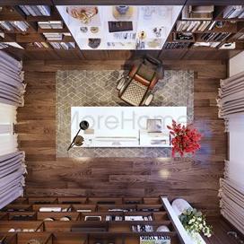 Mẫu thảm phong cách hiện đại nhà phố Vạn Phúc 